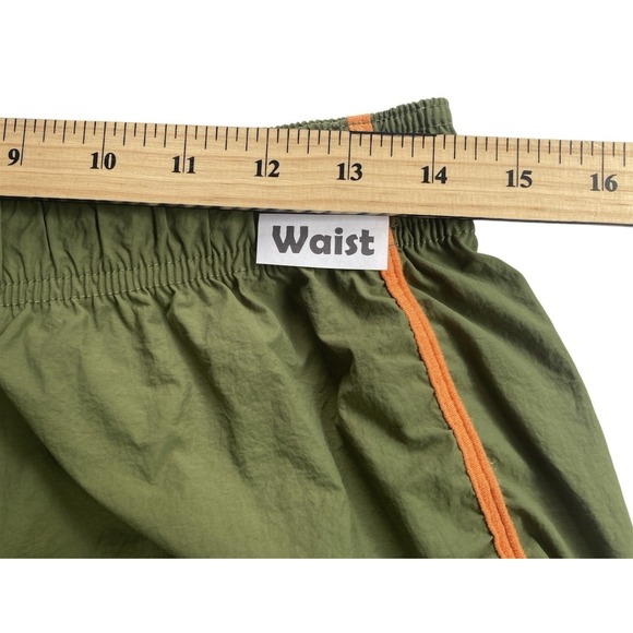 Out From Under For Urban Outfitters Women's Shorts Size Medium Green Grey Orange - Picture 4 of 6